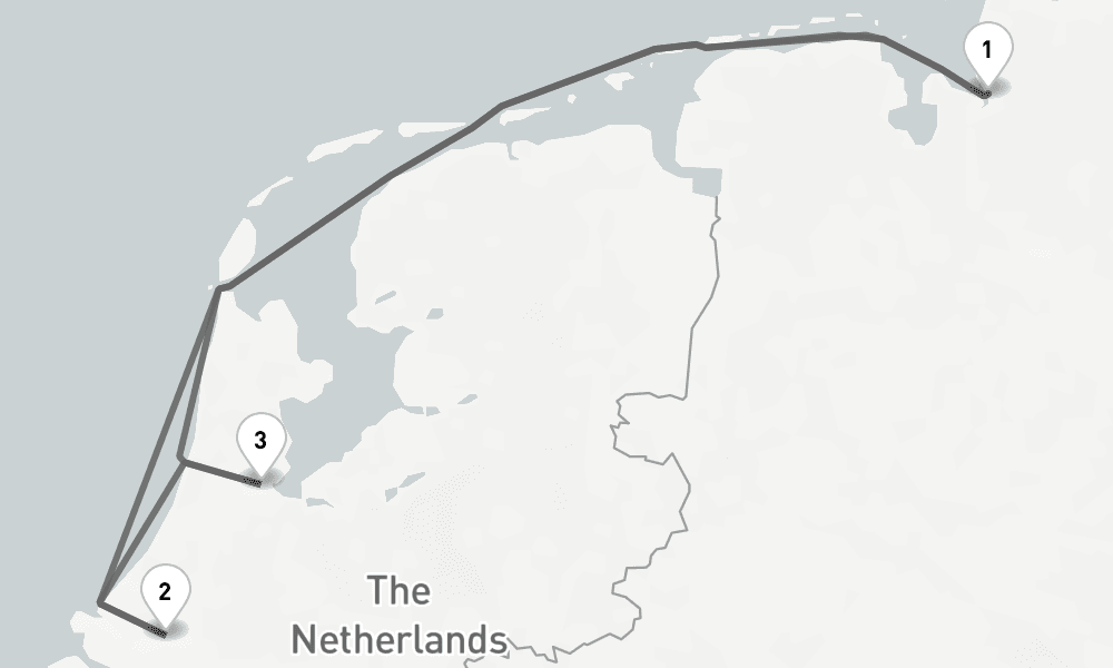 5 days, round-trip - Kurzreise Hollands Hubsche Hafenstadte - AbBis Bremerhaven 6日間