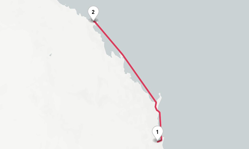 4 days, round-trip Airlie Beach 5日間