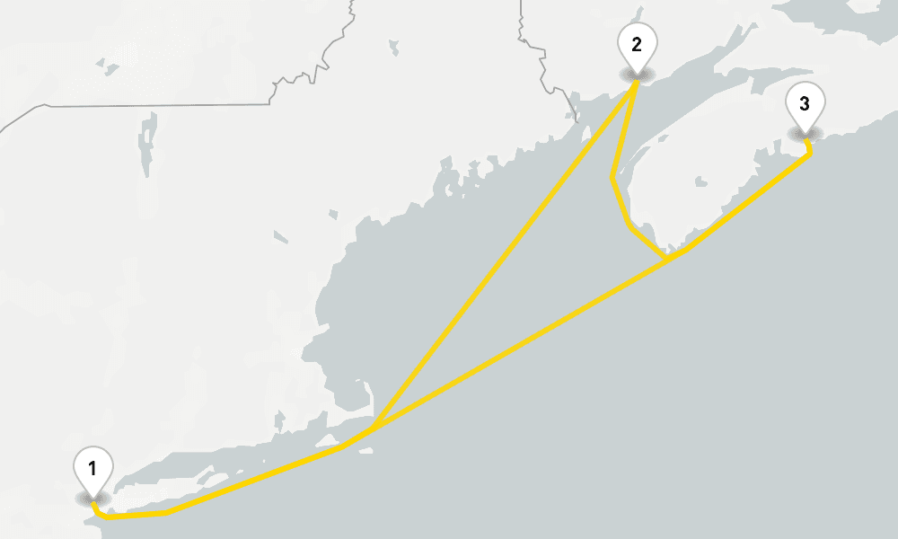 5 days, round-trip Canada 6日間