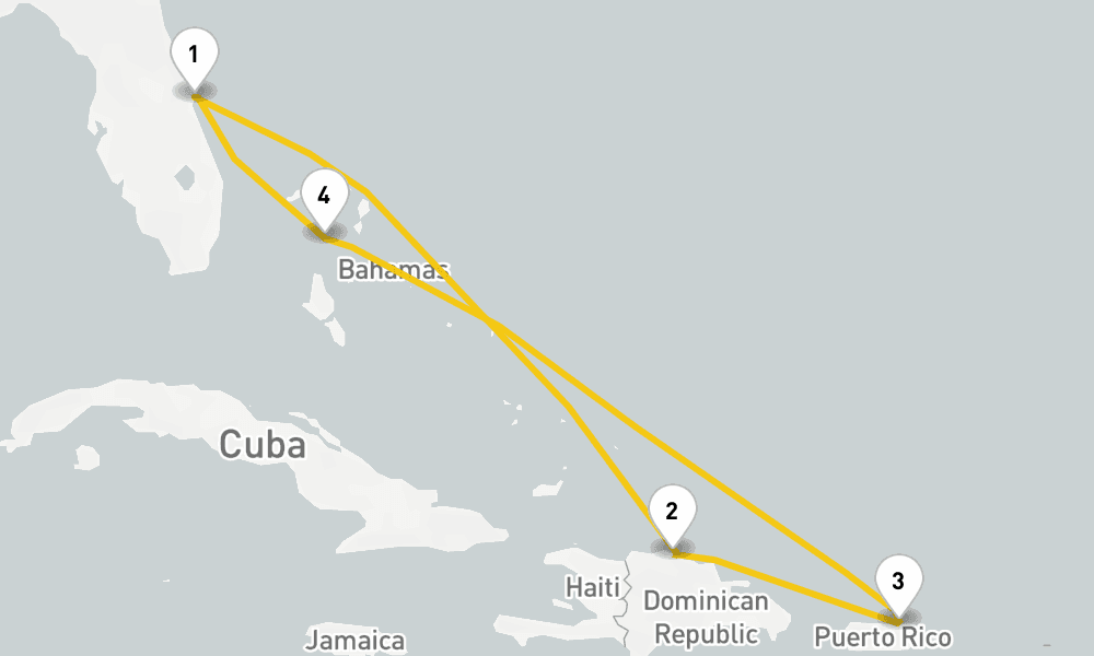 7 days, round-trip Star Trek The Cruise IX 8日間