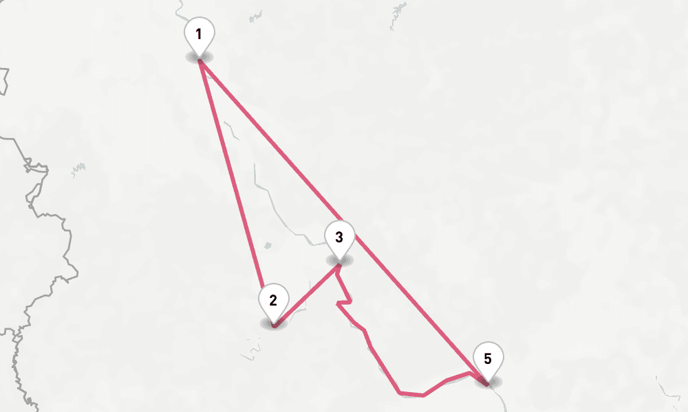 4 days, round-trip Rhine 5日間