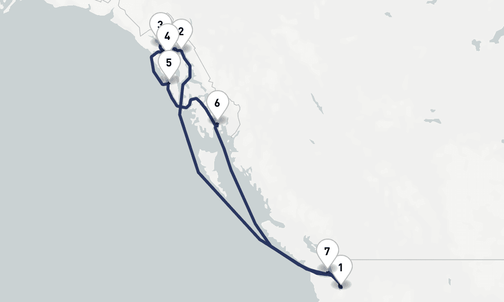 7days 6-night Alaska Explorer