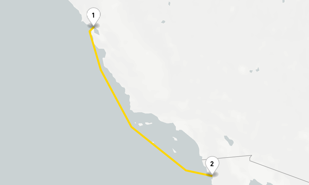 4 days, round-trip Baja Mexico 5日間
