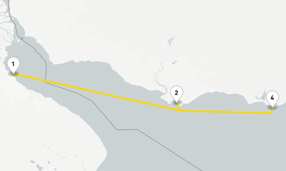5 days, round-trip South America from Buenos Aires 6日間