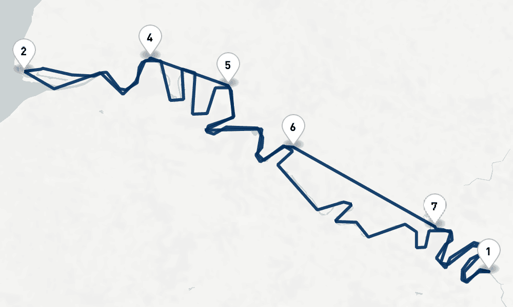 8 days, round-trip Active Discovery on the Seine Southbound 9日間