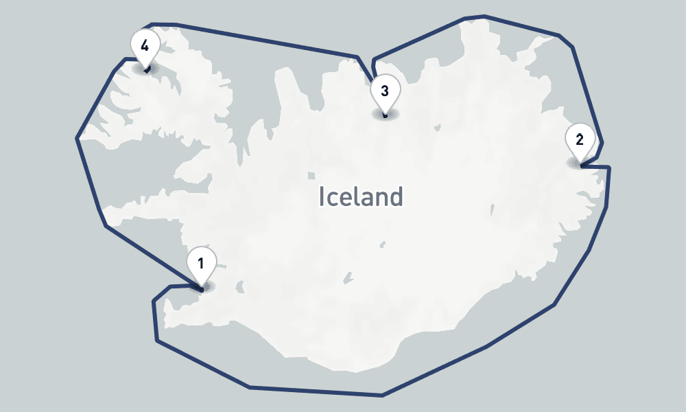 7 days, round-trip Iceland Intensive 8日間