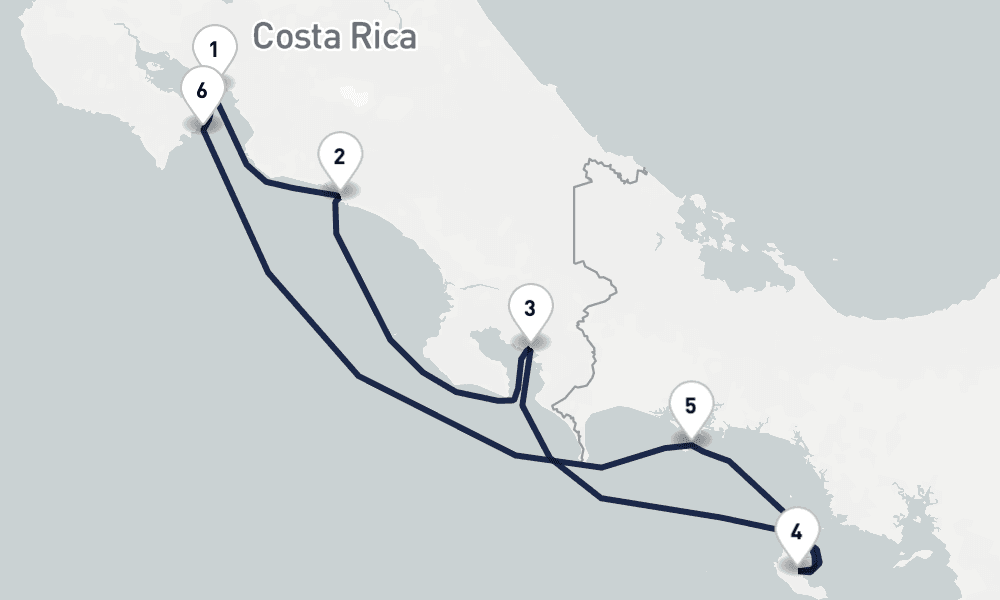 7 days, round-trip Costa Rica Panama New Years Cruise 8日間