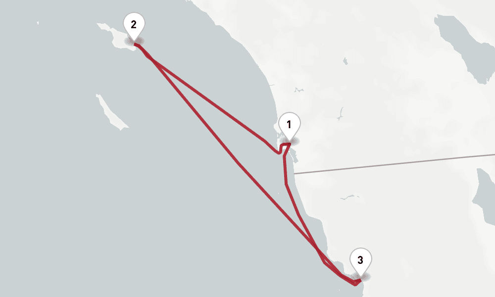 4 days, round-trip Halloween On The High Seas Baja Cruise From San Diego 5日間