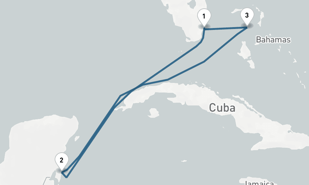 5 days, round-trip Temptation Caribbean Cruise 6日間