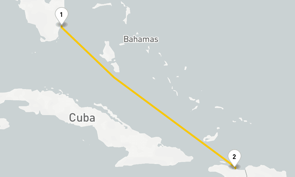 4 days, round-trip Eastern Caribbean Cruise 5日間