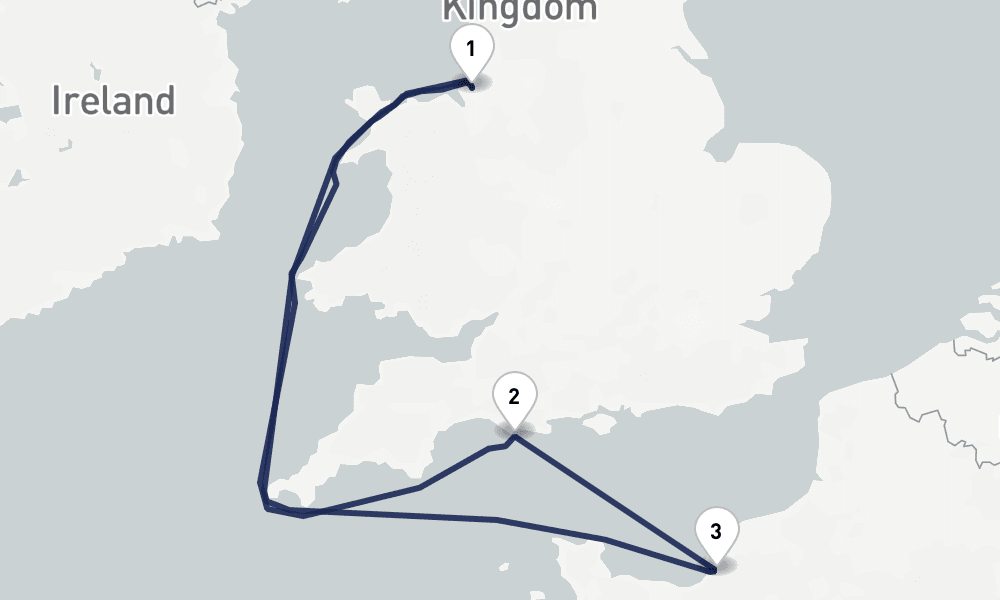 5 days, round-trip Coastal Charms of Normandy Dorset 6日間
