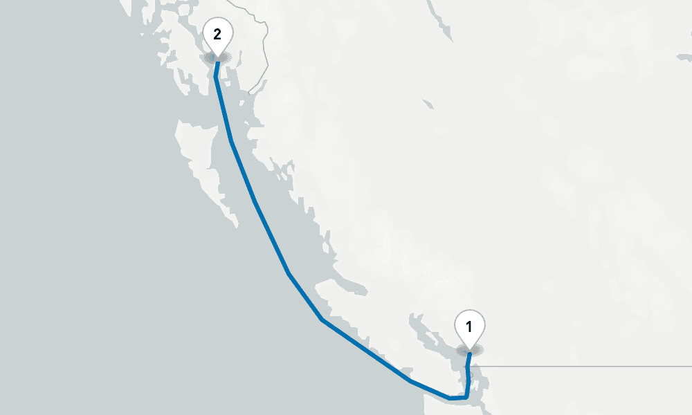 4 days, round-trip Alaska Sampler 5日間