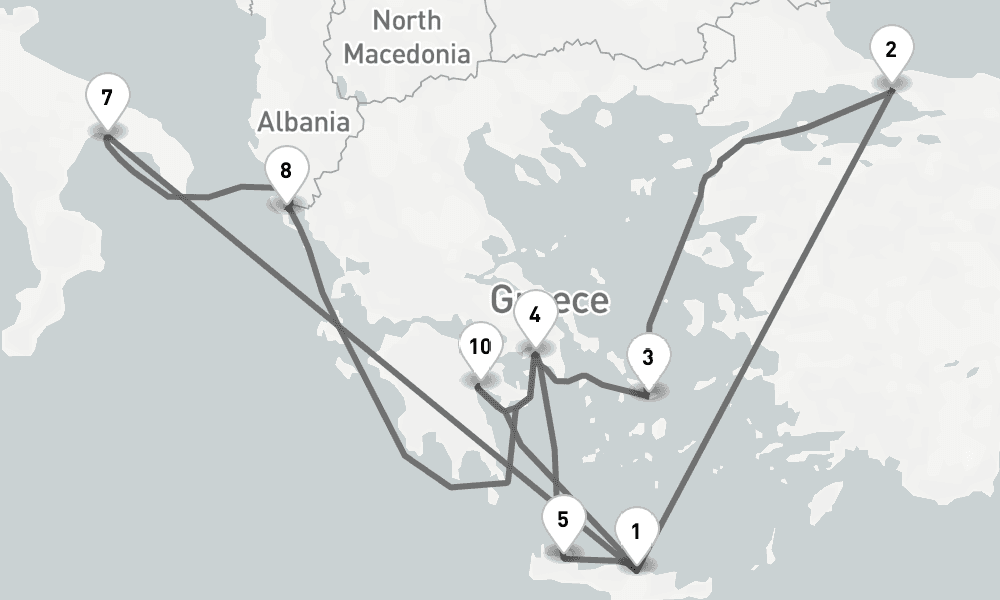 14 days, round-trip - Griechische Inseln Und Istanbul Intensiv - AbBis Heraklion 15日間
