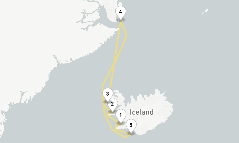10 days, round-trip Iceland 11日間
