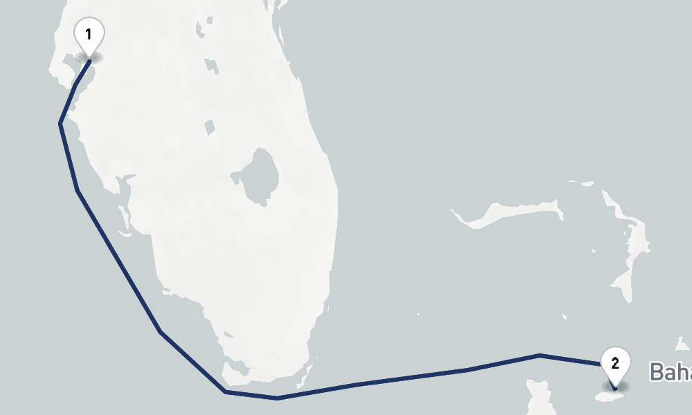 4 days, round-trip Comic-Con The Cruise 5日間