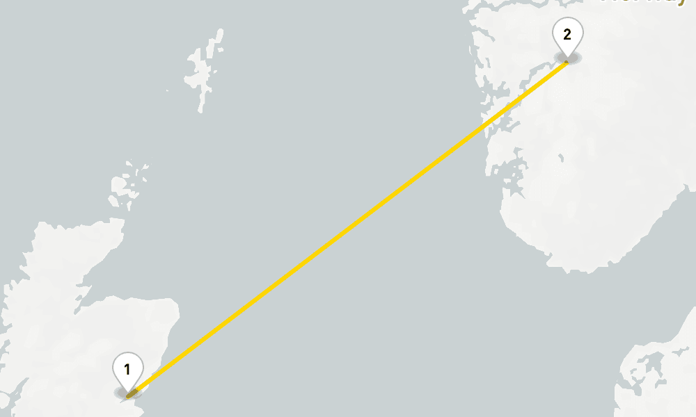 4 days, round-trip Summer Escape To Norway 5日間