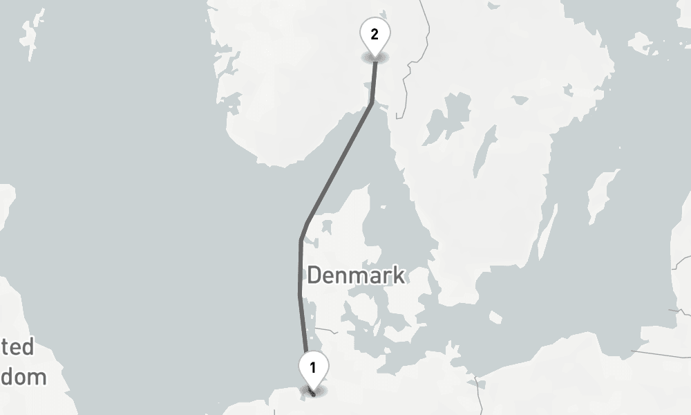 4 days, round-trip - Kurzreise Oslo - AbBis Bremerhaven 5日間