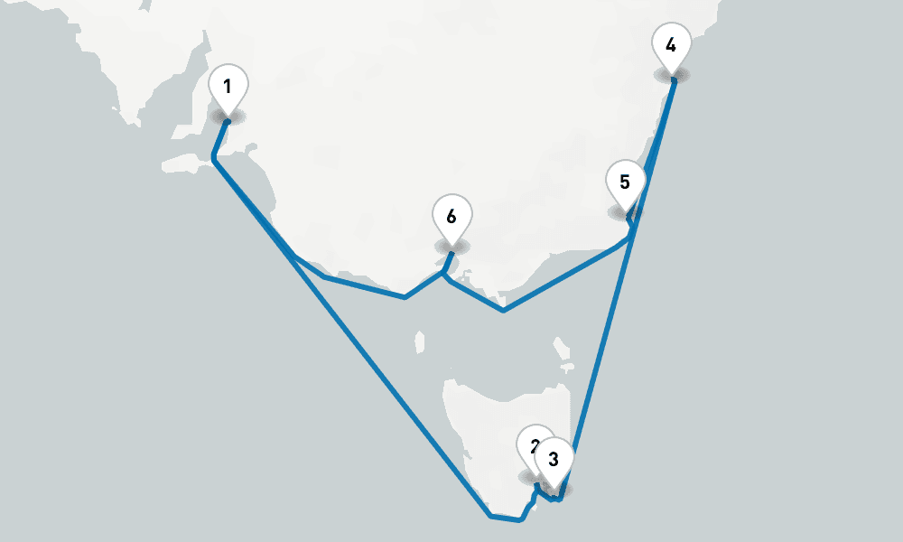 12 days, round-trip Southern Australia Explorer 13日間