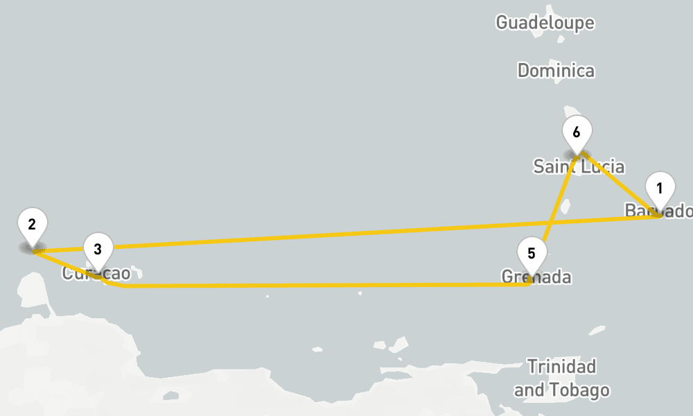 7 days, round-trip Exotic Islands 8日間