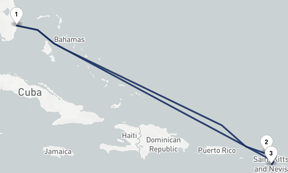 7 days, round-trip Top Shelf Country Cruise 8日間