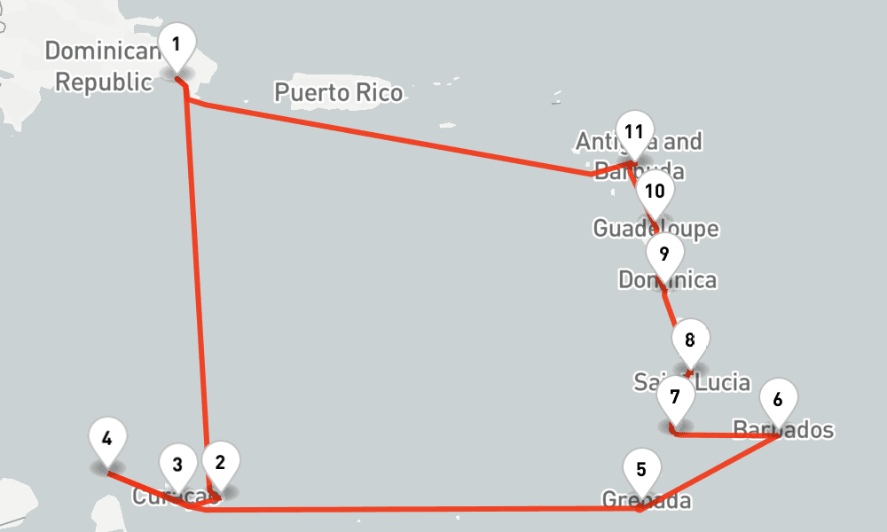 14 nights / 15 days, La Romana (Dominican Republic) Round trip