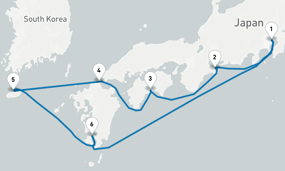 8days 7-night Japan around Tokyo Jeju