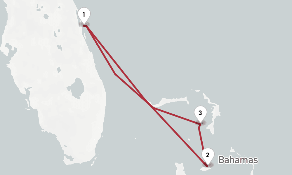 4 days, round-trip Bahamian Cruise From Port Canaveral 5日間