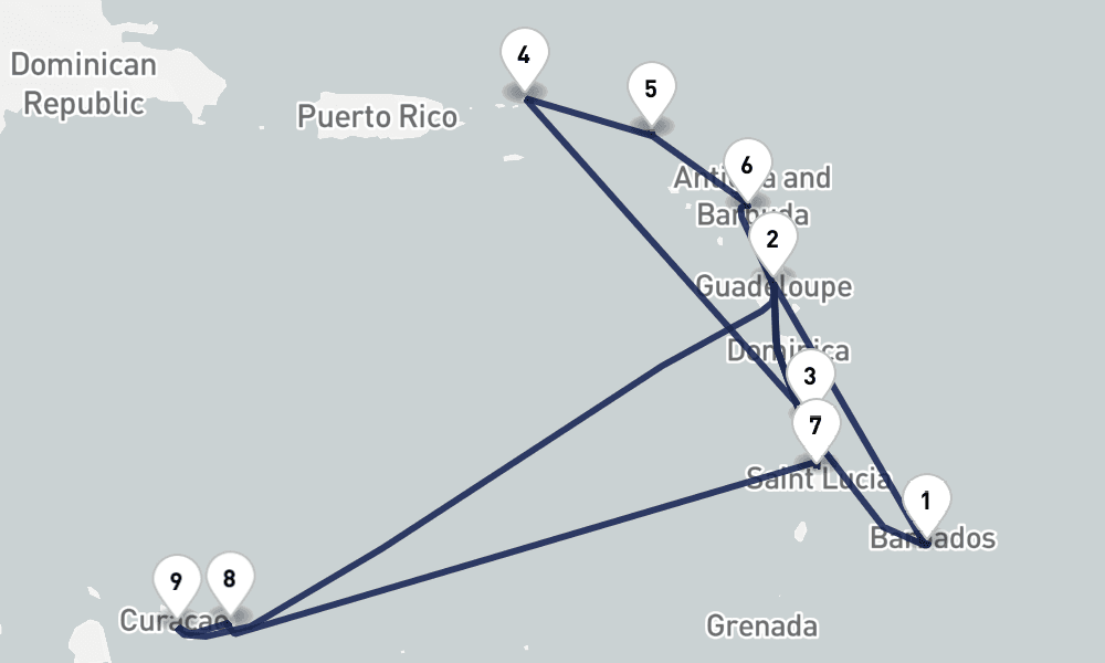 14 days, round-trip Island Rhythms And Blue Horizons Heathrow Airport 15日間