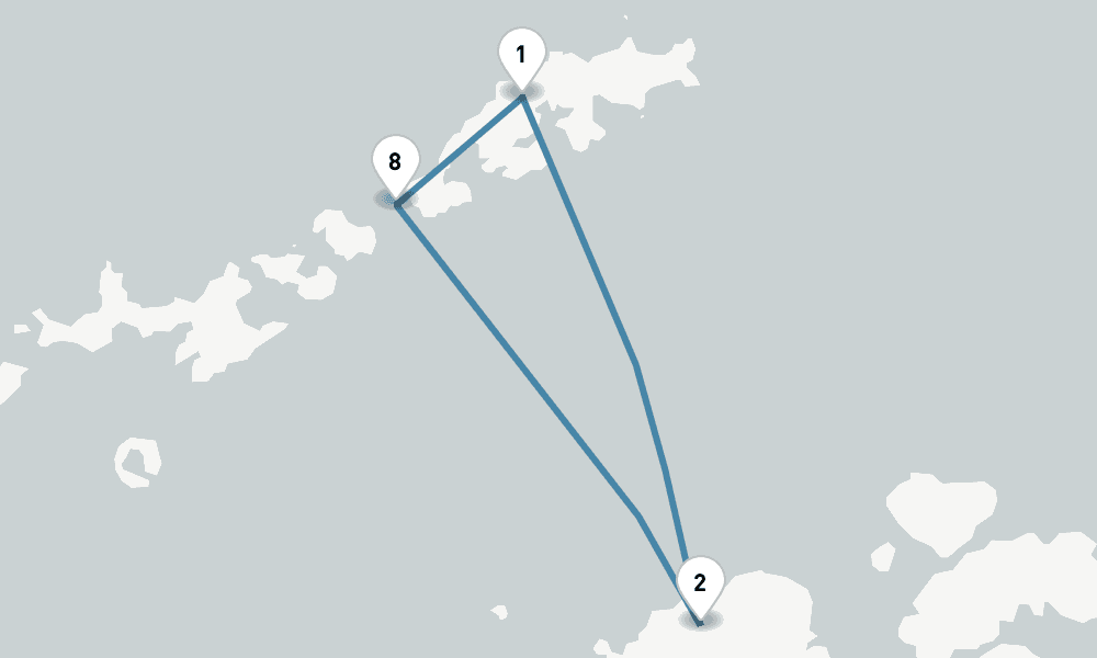 8 days, round-trip Antarctica 9日間