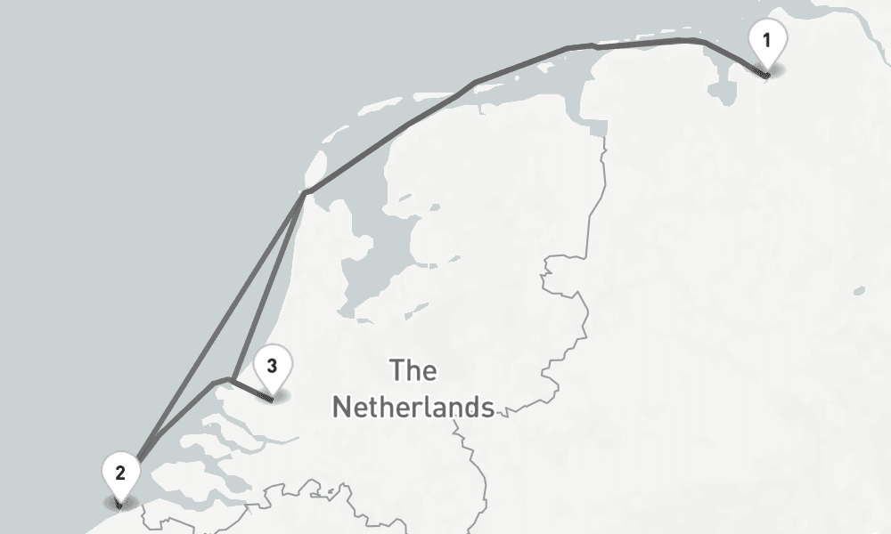 5 days, round-trip - Kurzreise Mit Rotterdam - AbBis Bremerhaven 6日間