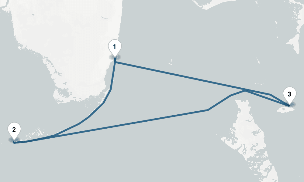 5 days, round-trip Cruise To The Edge 6日間