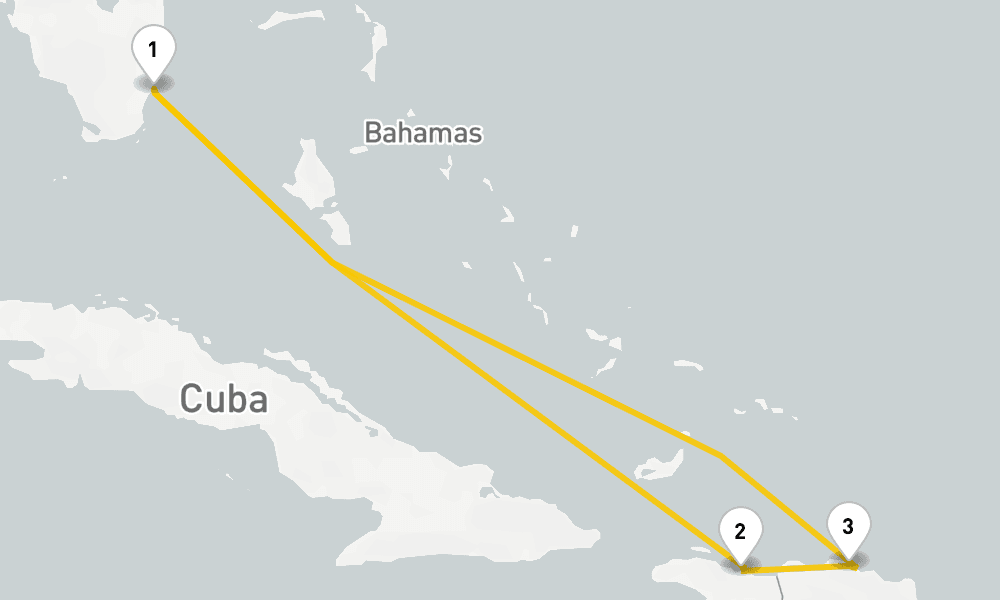 5 days, round-trip Eastern Caribbean Cruise 6日間