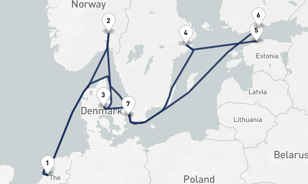 12 days, round-trip Best of Scandinavia 13日間