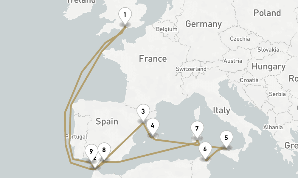 16 days, round-trip Morocco 17日間