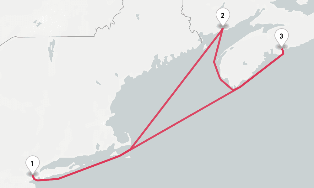 5 nights / 6 days, New York (Cape Liberty NYC) Round trip