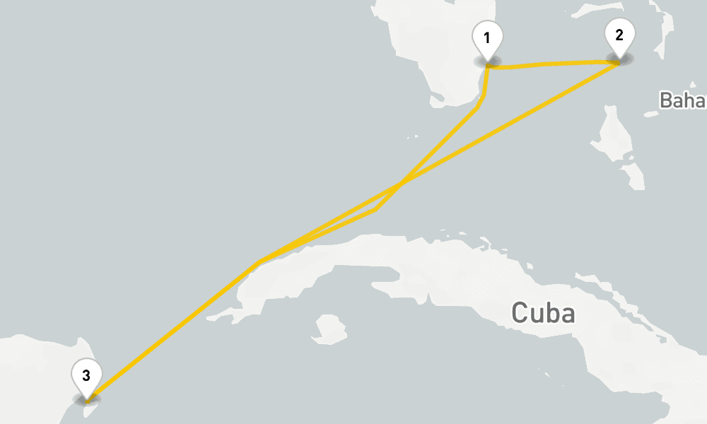 5 days, round-trip Western Caribbean Perfect Day 6日間