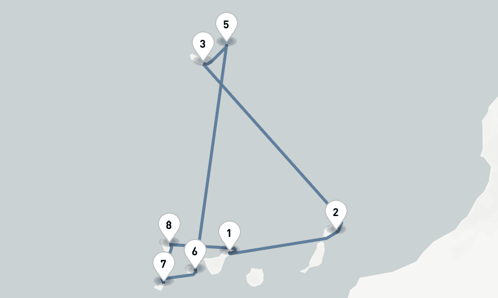 10 days, round-trip Hidden Gems of the Canary Islands Madeira 11日間