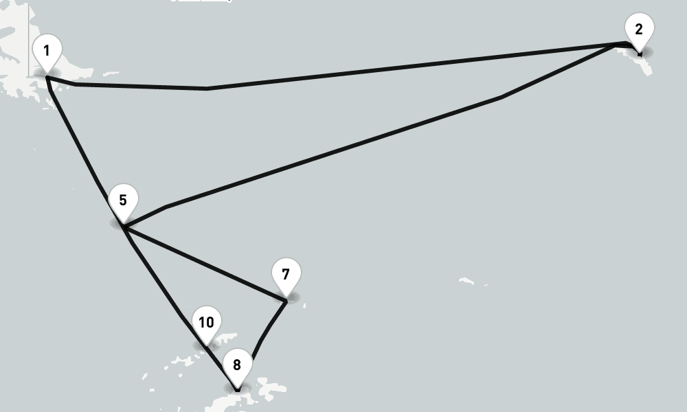 15 days, round-trip Antarctica 16日間