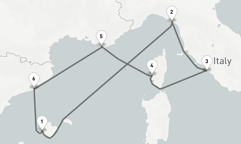 8 days, round-trip - Hohepunkte Des Westlichen Mittelmeers - AbBis Palma 9日間