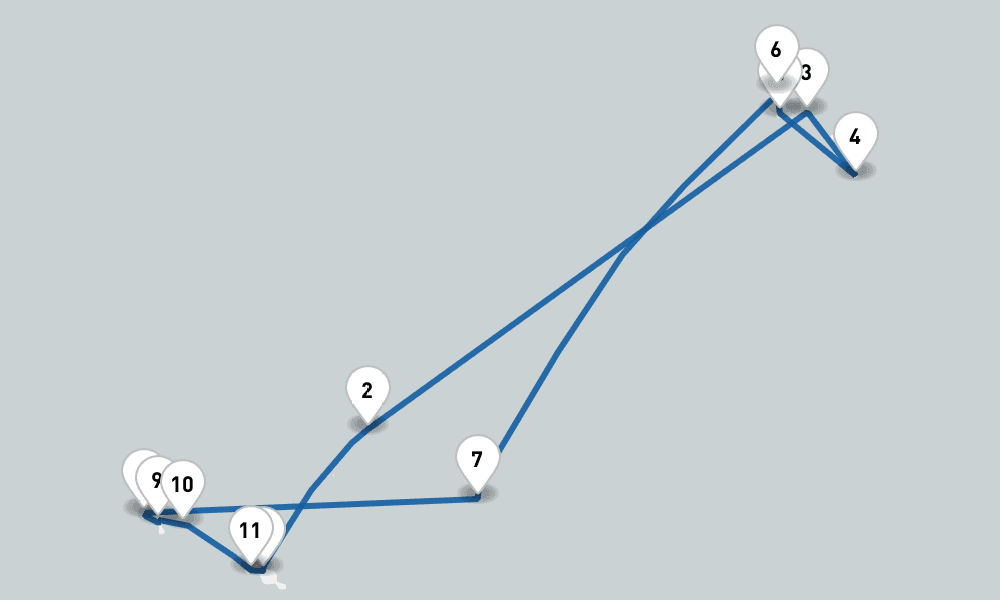 14 nights / 15 days, Papeete (Tahiti Island, French Polynesia) Round trip
