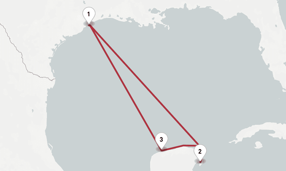 5 days, round-trip Very Merrytime Western Caribbean Cruise From Galveston 6日間