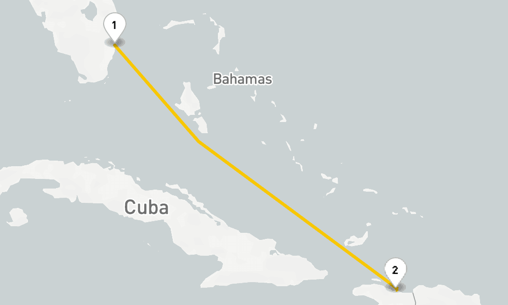 4 days, round-trip Eastern Caribbean Cruise 5日間