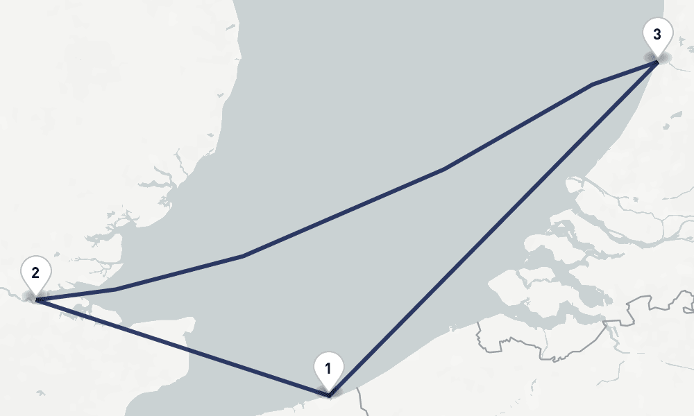 3 days, round-trip 3 Nuit Escapade Royale 4日間
