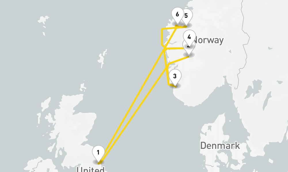 8 days, round-trip Summertime Fjordland 9日間
