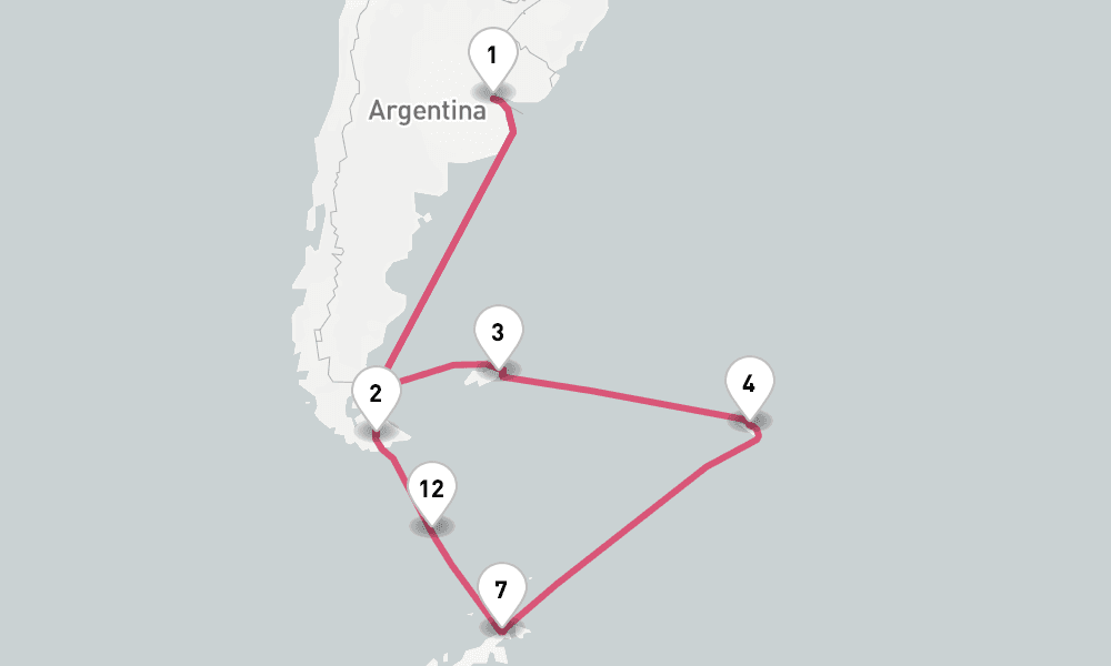 17 nights / 18 days, Buenos Aires Round trip