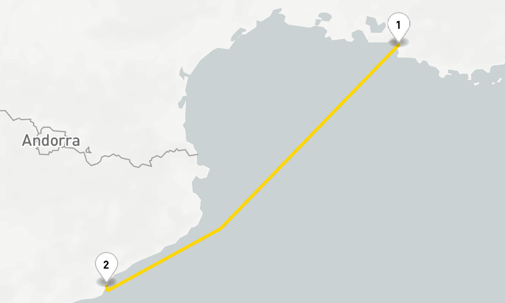 2 days, round-trip Mini Cruises from Marseilles 3日間