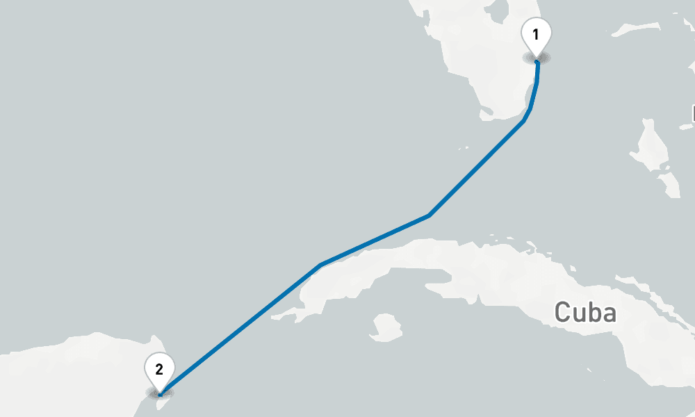 4 days, round-trip Caribbean Getaway With Cozumel 5日間