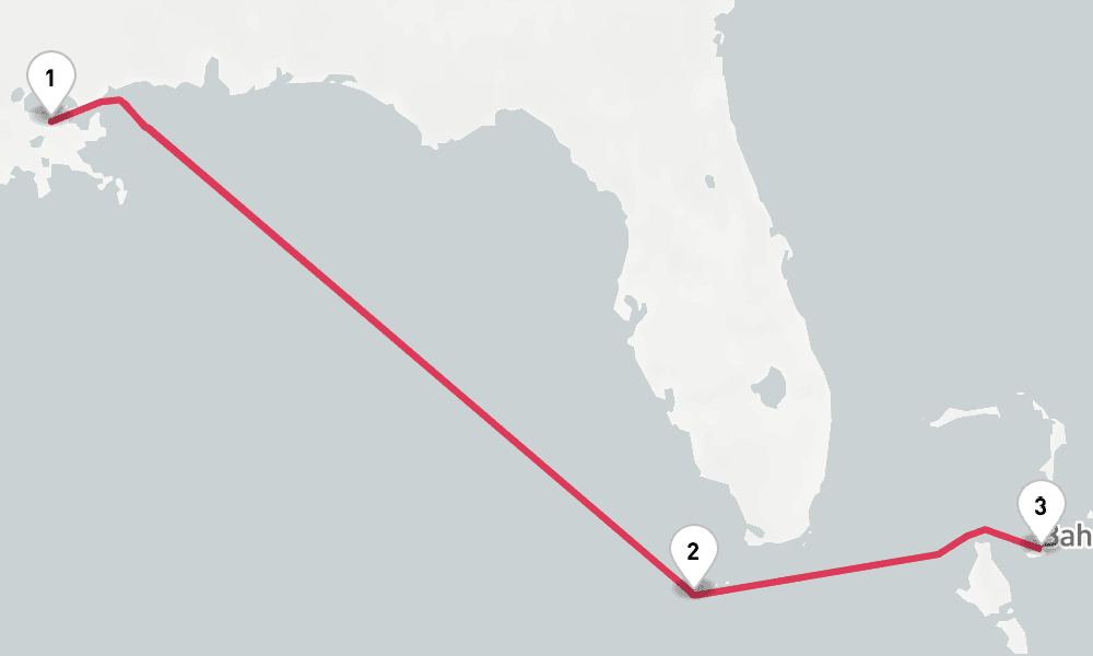 7 nights / 8 days, New Orleans (Louisiana) Round trip