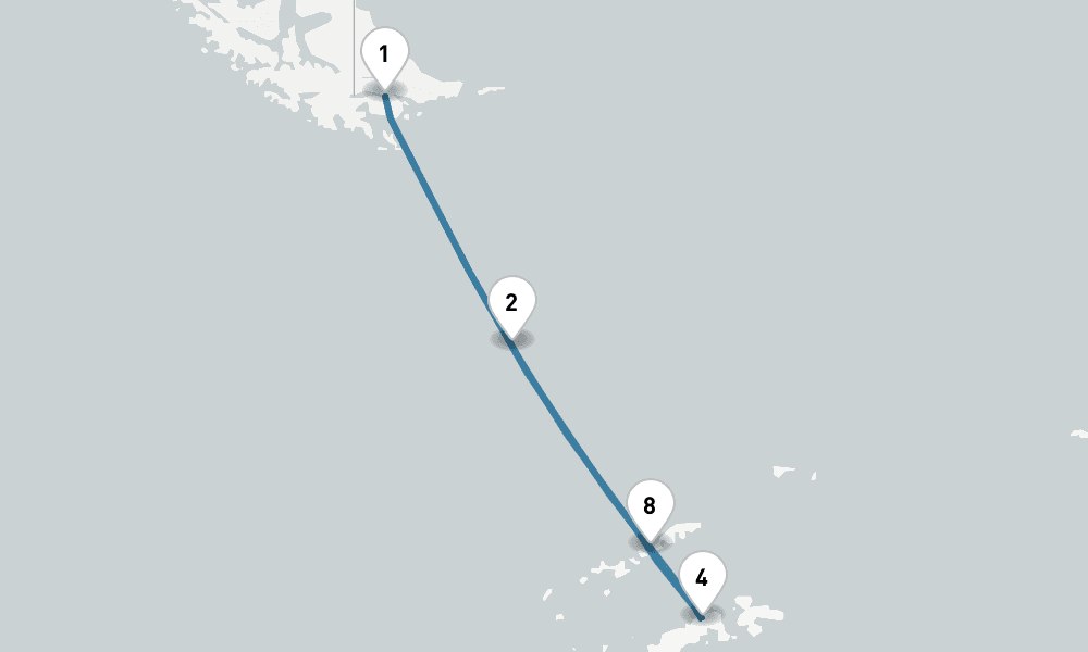 10 days, round-trip Antarctica 11日間