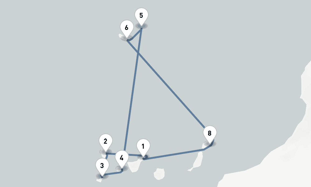 10 days, round-trip Hidden Gems of the Canary Islands Madeira 11日間